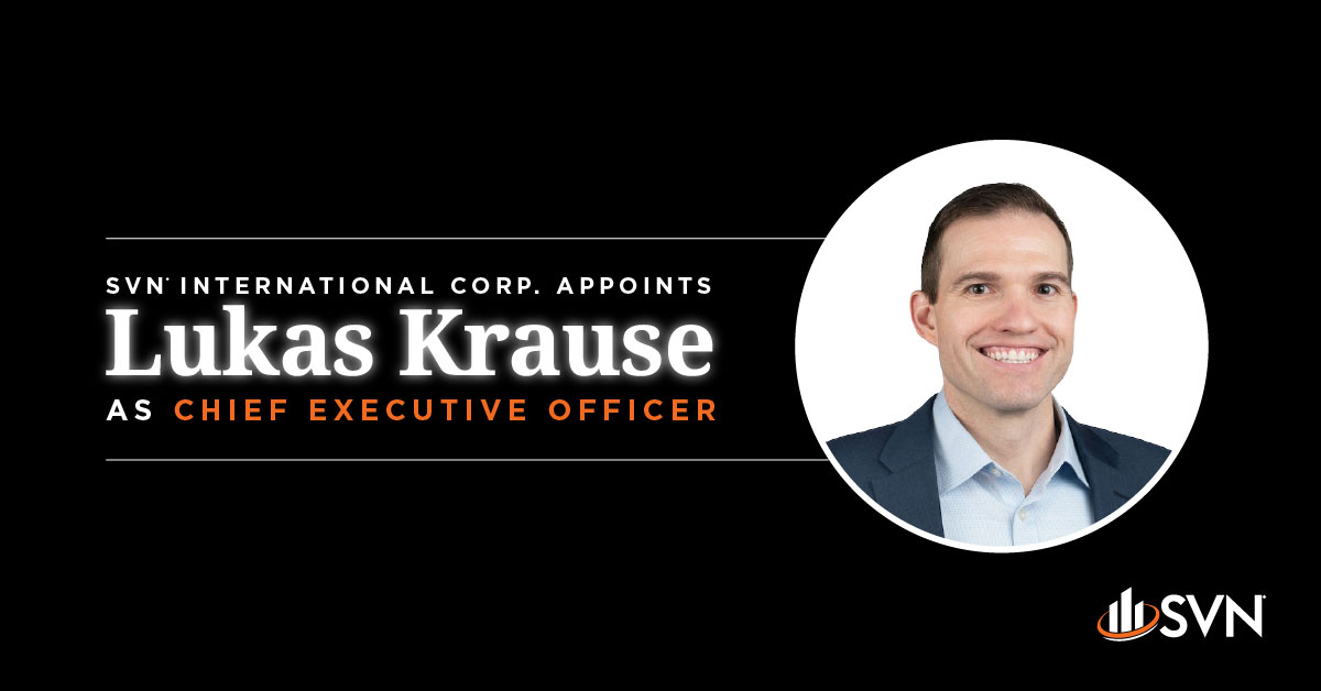 SVN International Corp. Appoints Lukas Krause as Chief Executive Officer