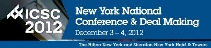 George Slusser & Karen Hurd Attend ICSC New York National Conference 2013