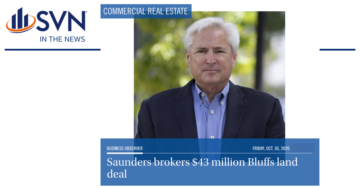 Saunders brokers $43 million Bluffs land deal
